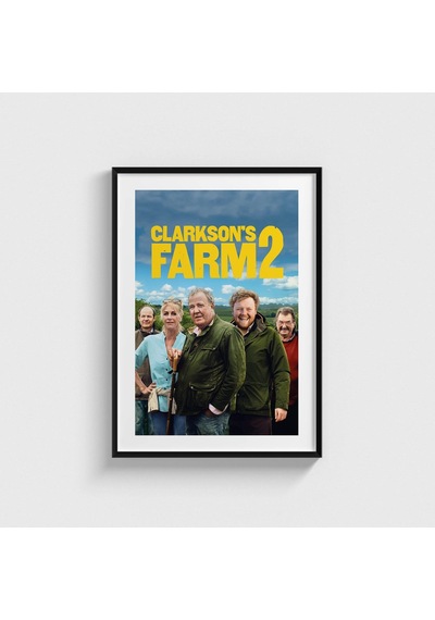 Clarksons Farm 2 Dizi Posteri Tablo Çerçeveli Poster Duvar Dekorasyonu Siyah Çerçeveli Tablo Siyah Çerçeveli Tablo Dn11d455sıyah