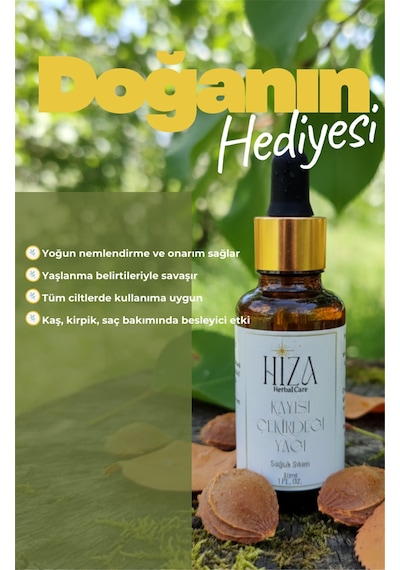 Hiza Herbal Care Doğal Kayısı Çekirdeği Yağı 30 ML