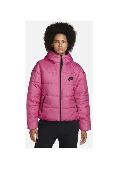 Nike Sportswear Therma-fit Repel Synthetic-fill Full-zip Hoodie Kadın Mont Dx1797-684 Pembe Pembe
