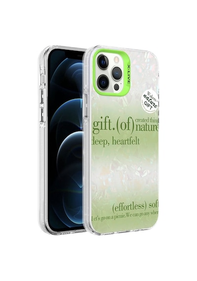 Apple Uyumlu iPhone   12 Pro Kılıf   Mermer Desenli Zore Marbello Kapak