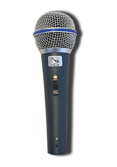 Pawer Pw-58 Profesyonel Kablolu El Tipi Mikrofon