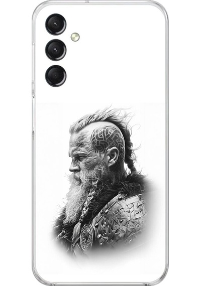 Samsung Galaxy A24 Uyumlu Şeffaf Kılıf Nordic 3 Tasarımlı
