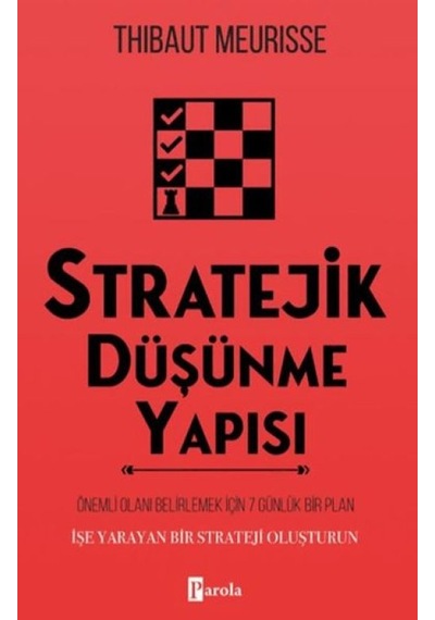 Stratejik Düşünme Yapısı - Mjfz-730558