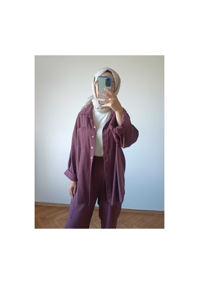 Hiera Bordo Keten Takım Bordo - 751769597 Bordo - 751769597 Bordo