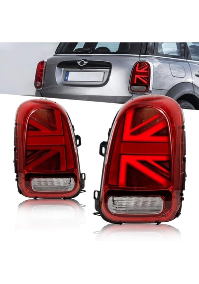 Autogp Mini Countryman F60 Arka Stop Lambası Ledli Kırmızı Union Jack 2017 / 2020