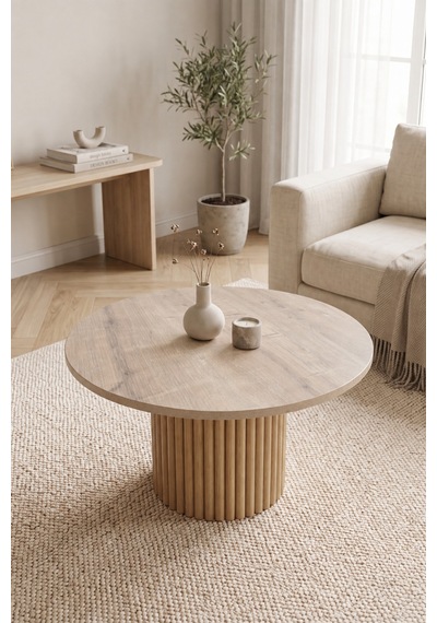 Soyasis Petra Bohem Orta Sehpa 70 Cm - Safir Meşe
