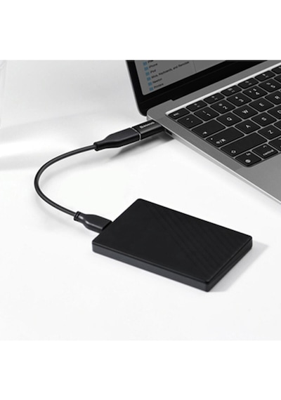 Baseus Type-c To Usb 3.1 Dönüştürücü Adaptör Mini Otg Ingenuity Series Siyah