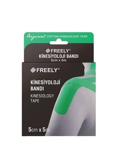 Kinesiyoloji Bandı 5cm 5 Yeşil