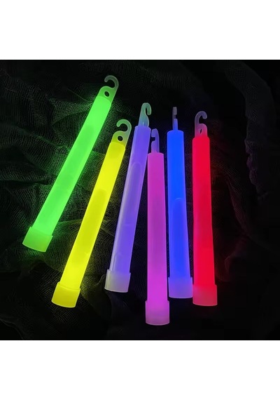 Kamp Malzemesi Çadır Lambası Turuncu Renk Karanlıkta Yanan Asılabilir Glow Stick Lamba 1 Adet Çok Renkli