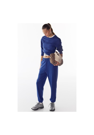 Penti Lacivert Oversize Active Uzun Kollu Sweatshirt