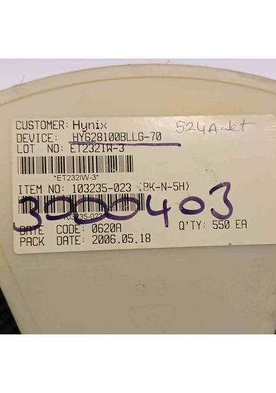 Hy628100bllg-70 5v Smd Hynix Smd Entegreler 2 Adet