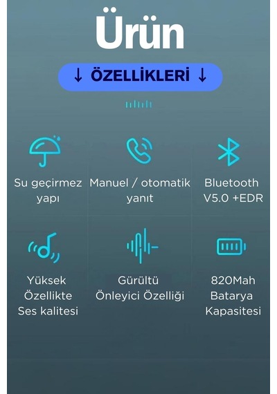 Ledoren Teknoloji Kask Kulaklık Bt22 Bluetooth Motosiklet Kulaklık