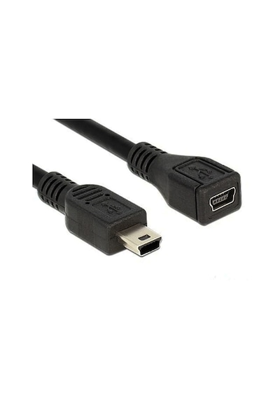 Mini Usb Uzatma Kablosu 5 Pin Mini Usb Dişi Erkek Kablo 1.5m