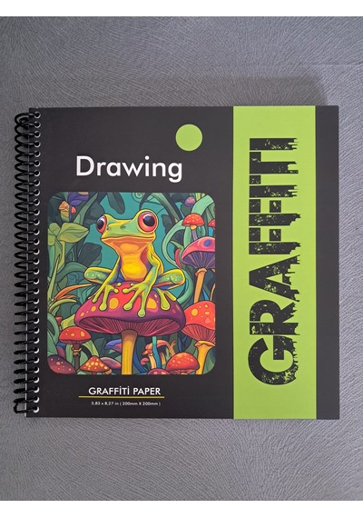 Dreamart Galery Çizim Defteri, Graffiti Çizim Defteri B4