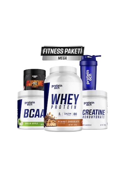 Fıtness Paketi Mega - Peanut Chocolate Yeşil Elma Diğer
