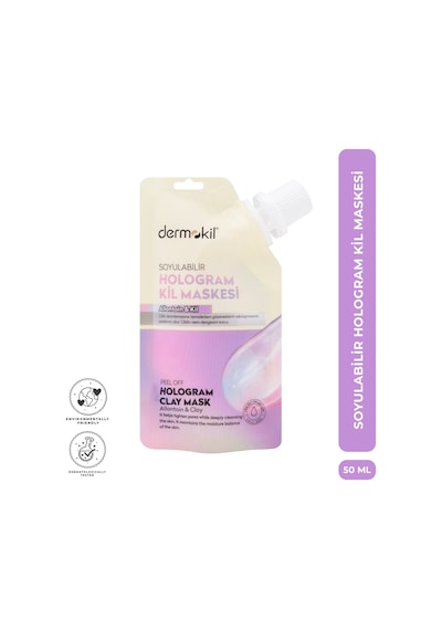 Dermokil Soyulabilir Hologram Kil Maske 50 Ml