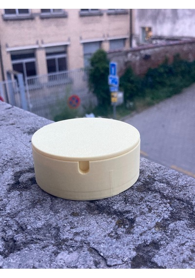 Modern Tasarım Kapaklı Kül Tablası - Koku Önleyici Dekoratif Minimalist Küllük