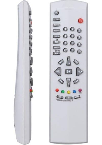 Stv2801 Televizyon İçin Uyumlu Beyaz Smart Kontrol Tv Led Lcd Uzaktan Kumanda