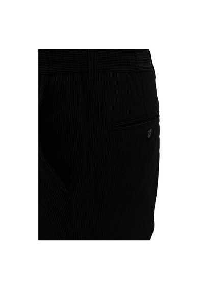 İgs Erkek Siyah Bağcıklı Smart Casual Dynamic Fit Pantolon-26038