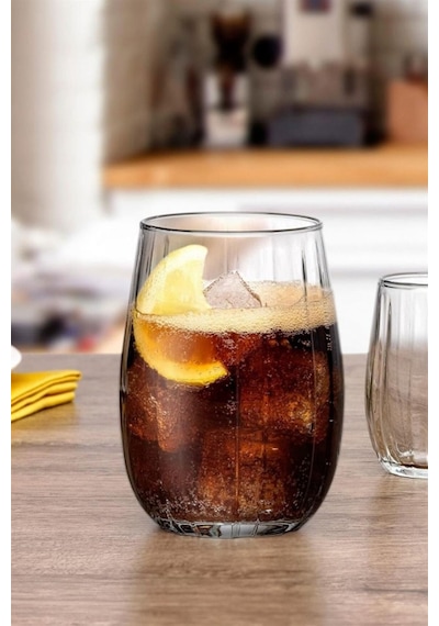 Paşabahçe Linka 420405 Gri Su Bardağı 6 Adet 380 cc