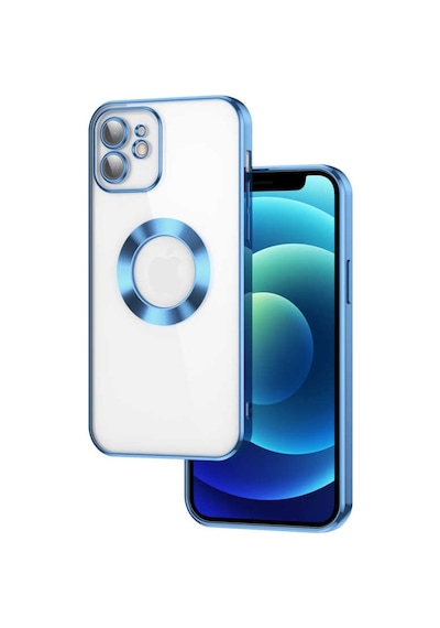 Apple Uyumlu iPhone 11 Kılıf Kamera Korumalı Logo Gösteren Şeffaf Kapak