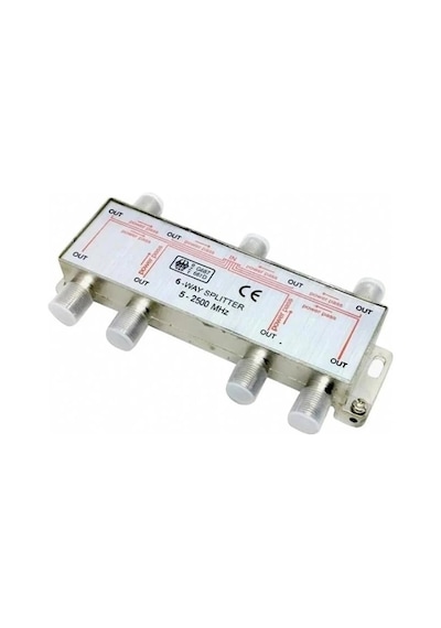 Mag 1/6 6 Yollu Splitter 5-2500 Mhz