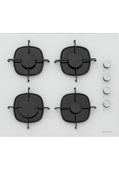 Silverline BO6503W01 - CS5335W01 - 3457 Soho 60 Beyaz Cam Ankastre Set