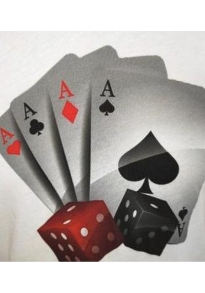 Beyaz Dijital Baskılı T-Shırt (415960986) Beyaz