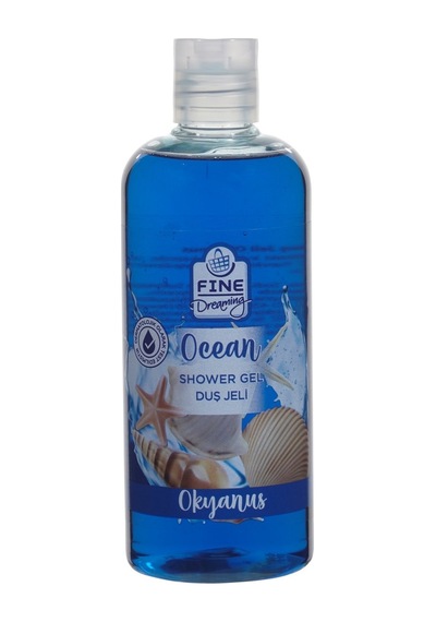 Fine Dreaming Duş Jeli 500 Ml Okyanus - Cilt Ph'ına Uygun, Dermatolojik Testli 8'li Avantaj Pak Tarı Diğer