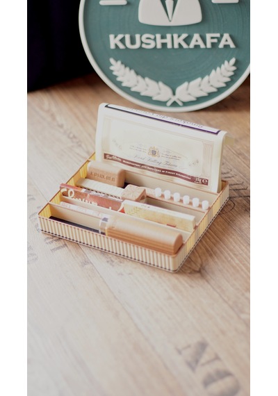 Tabac Tray Tütün Tepsisi - Premium Tasarım Organizer Krem