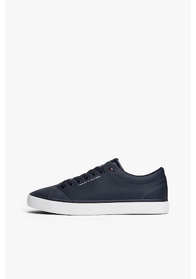 Tommy Hilfiger Erkek Bileksiz Vulkanize Sneaker - Lacivert Desert Sky