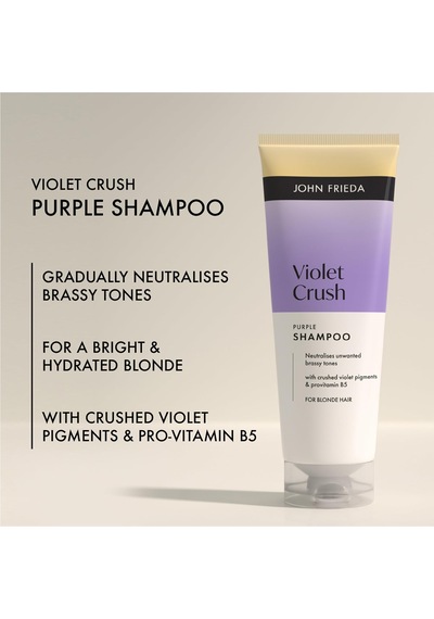 Violet Crush Sarı Saçlara Özel Menekşe Özlü Mor Şampuan