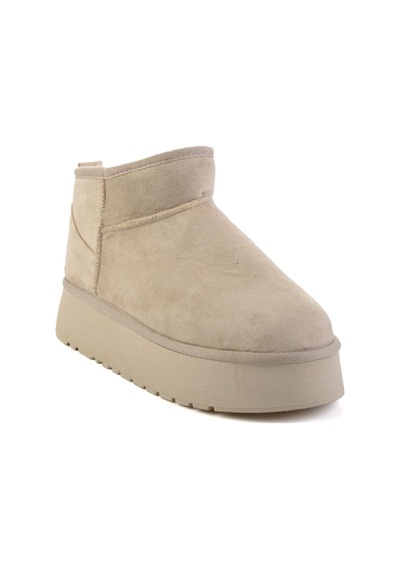 Bej Kadın Bot & Bootie K02653018172 Bej