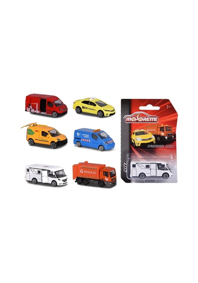 212057500 City Assortment 6 Asst Çok Renkli