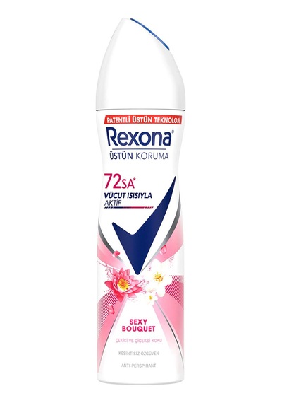 5 Adet Rexona Kadın Sprey Deodorant Sexy Bouquet 150 Ml