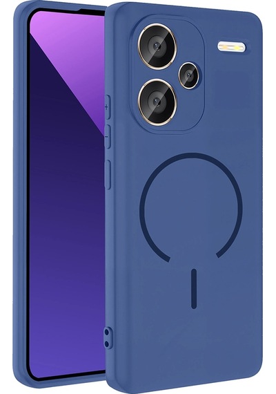 Xiaomi Redmi Note 13 Pro Plus 5g Kılıf M-safe Şarj Özellikli Zore Meta Kapak