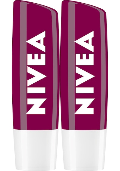 Nivea Lipstick Böğürtlen Dudak Bakım Kremi 2 x 4.8 G