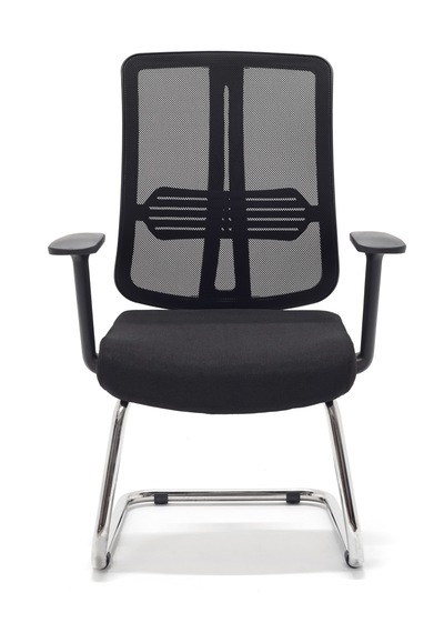 Zeon Büro Ofis Sistemleri // Comfort Visitor Black Misafir Bekleme Koltuğu Sabit Krom Ayak Siyah Zeon Büro Ofis Sistemleri // Comfort Visitor Black Misafir Bekleme Koltuğu Sabit Krom Ayak Siyah