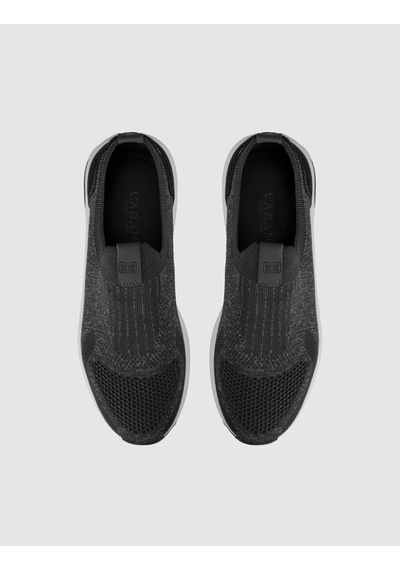 Cabani Triko Siyah Erkek Sneaker