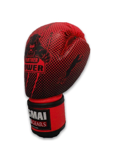 Dosmai Panther Power Boks Kick Boks Muay Thai Eldiveni Kırm El341 Kırmızı
