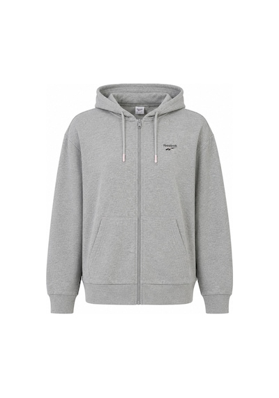 Reebok Eşofman Üstü Kadın A Grı Mel Id Sl Rlx Fz Hoodıe 000000000102697500 Gri