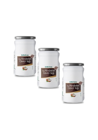 Shiffa Home Katı Hindistan Cevizi Yağı 3 x 330 ML