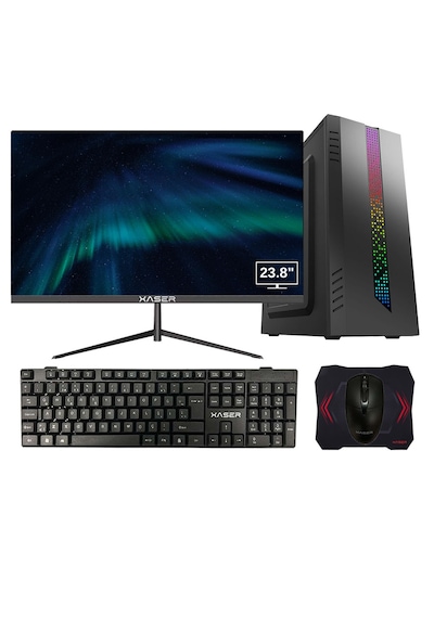 Xaser XSR918 i7-12700F 16 GB 512 GB M.2 NVMe SSD 4 GB GT740 23.8" Free Dos Masaüstü Oyuncu Bilgisayarı