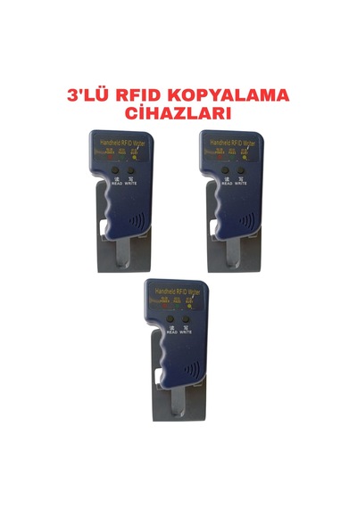Sr-630 Rfıd Kart Kopyalama Cihazı 125 Khz Proximity Kart Ve Anahtarlık Kopyalayıcı 3 Adet
