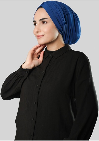 Hürrem Bone Saks Mavisi Drapeli Salaş Tesettür Bone Sandy Büzgülü 2315 24 Saks Mavi Hürrem Bone Saks Mavisi Drapeli Salaş Tesettür Bone Sandy Büzgülü 2315 24 Saks Mavi
