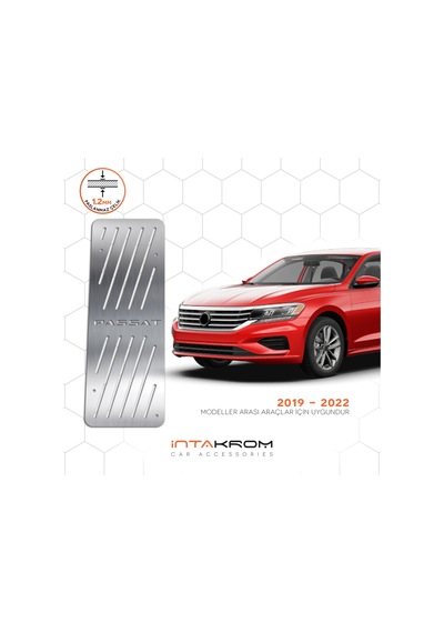 intakrom Volkswagen Passat B8.5 Krom Ayak Dinlendirme Pedalı 2020 ve Üzeri
