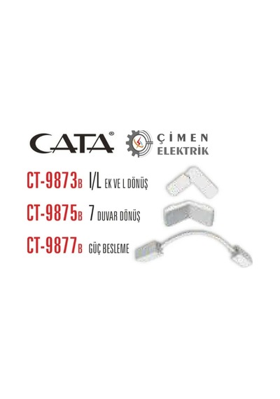1 Adet Cata Ct 9873 Ray Ek Parçası Beyaz 11