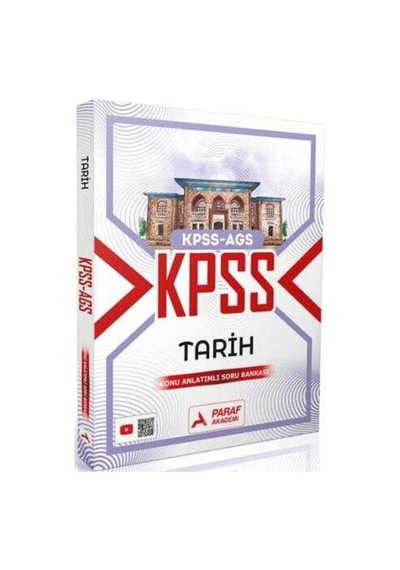 Paraf Yayınları Kpss Ags Tarih Konu Anlatımlı Soru Bankası
