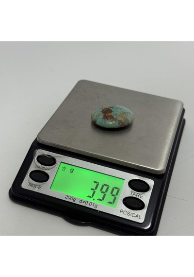 Doğal İran Nişabur Firuze Turkuaz Taşı 20 Karat - 3,98 Gram