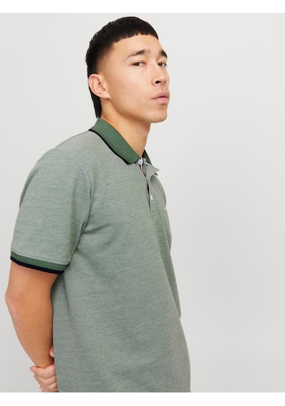 Jack & Jones Jprblualves Ss Polo Sn Dark Ivy Dark Ivy Çok Renkli